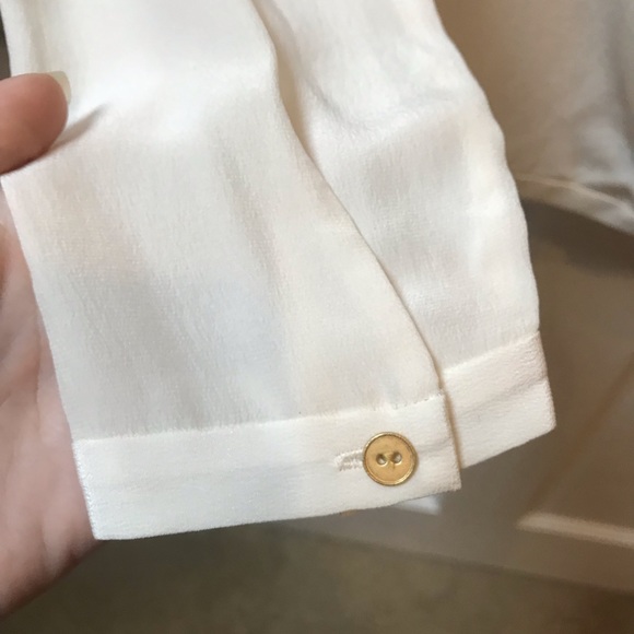 Club Monaco Silk Blouse Size XS - Picture 6 of 6